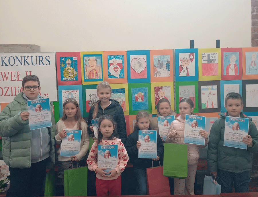 Uczestnicy i nagrodzeni w konkursie 