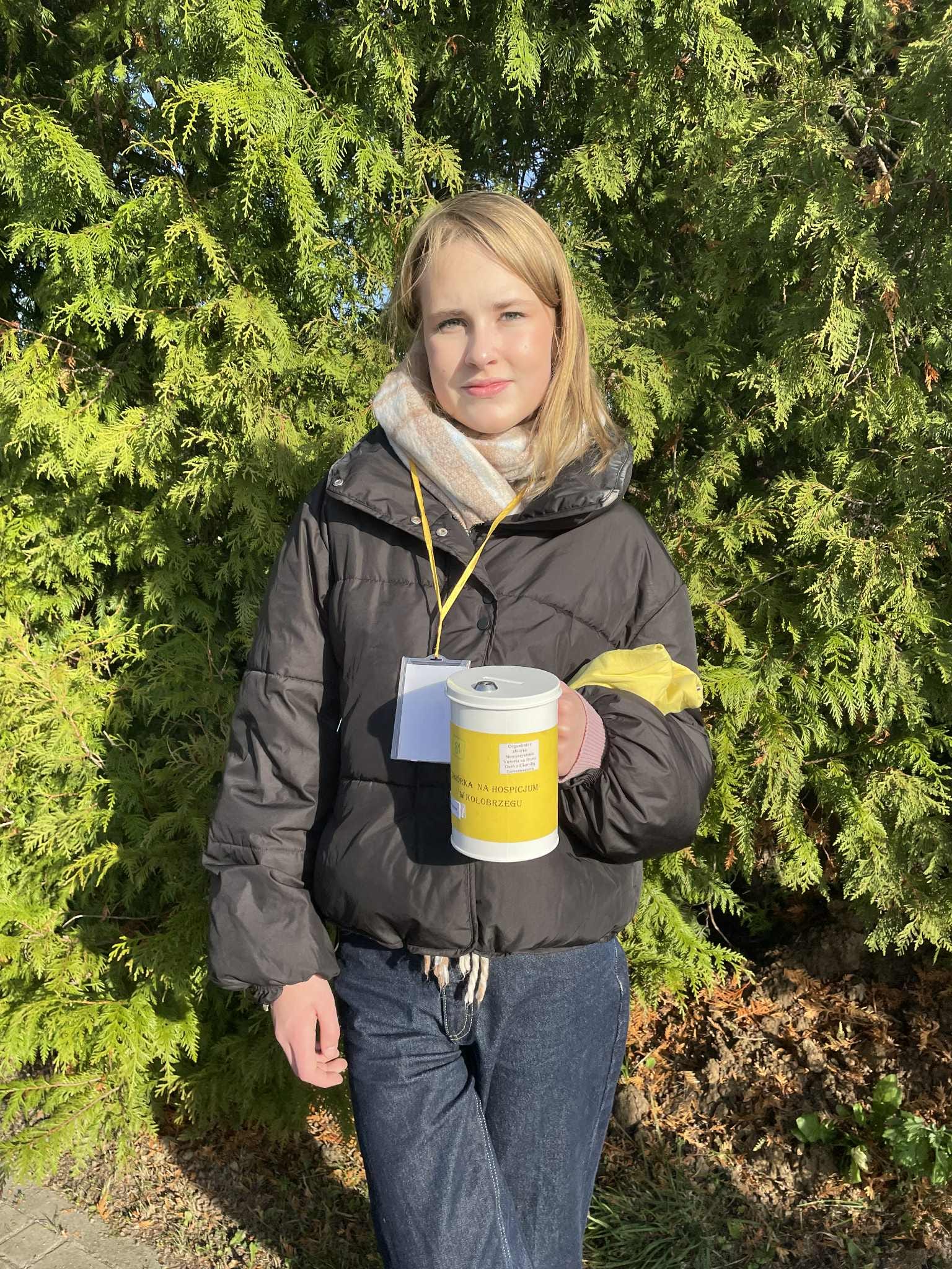 Nasi wolontariusze podczas zbi&oacute;rki 1 listopada