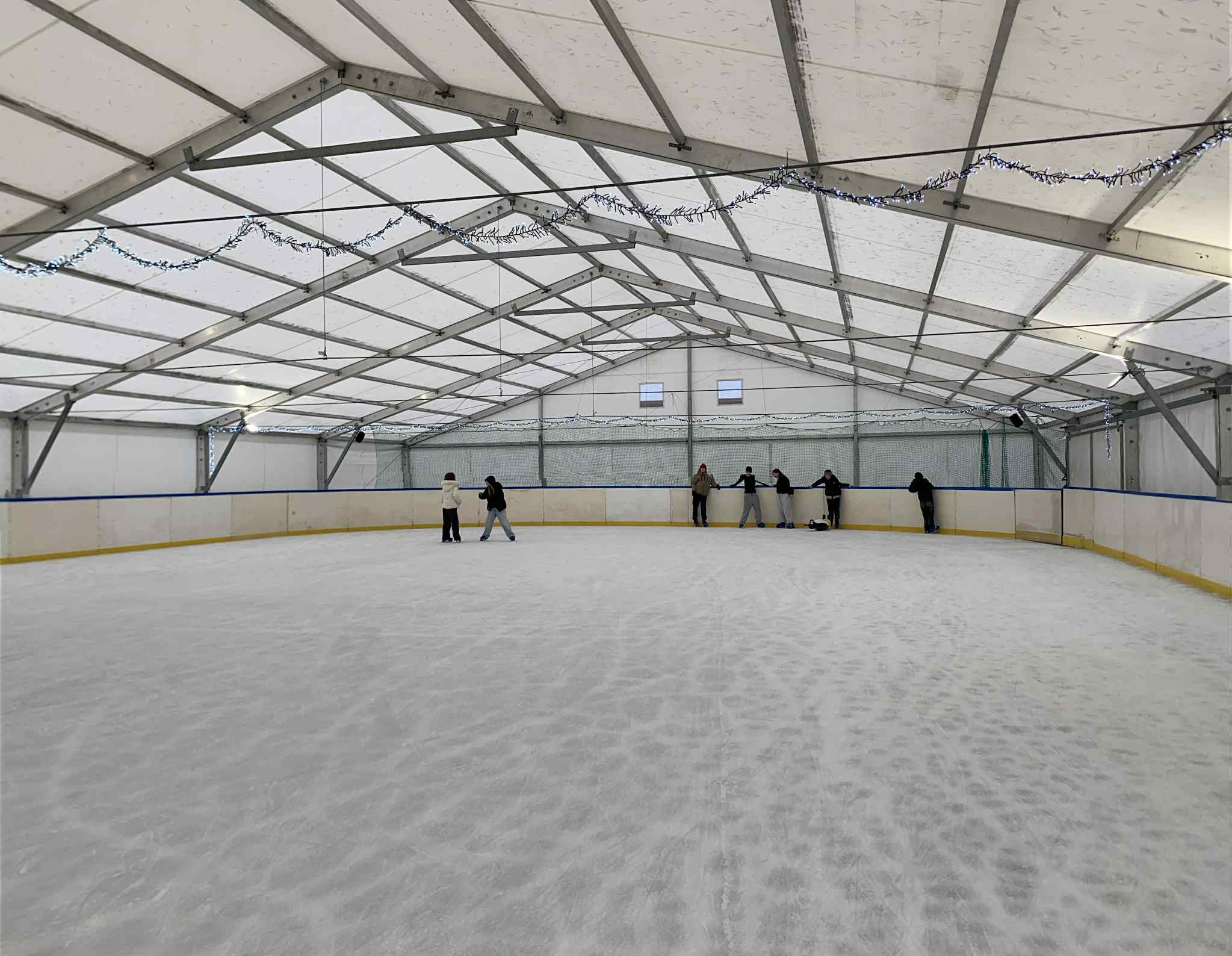 Mikołajkowe lodowisko klasy 8a